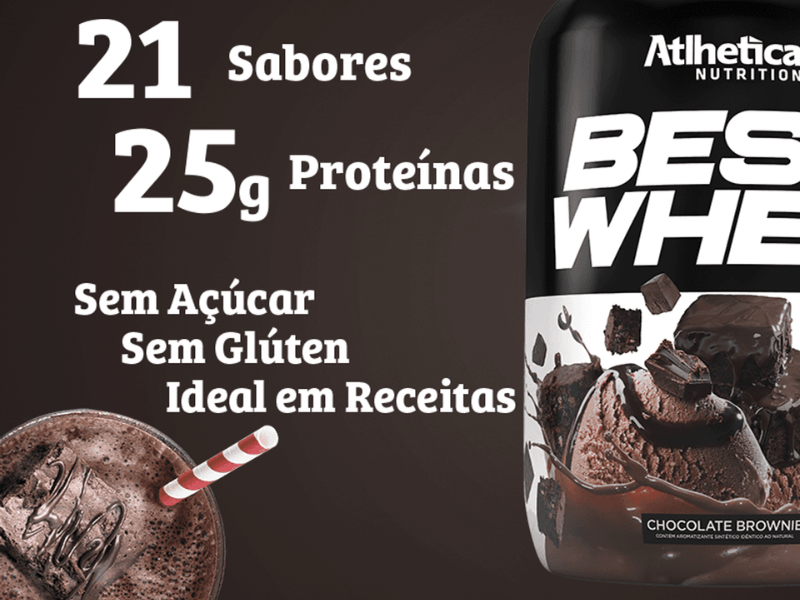 BEST WHEY 900G - ATLHETICA