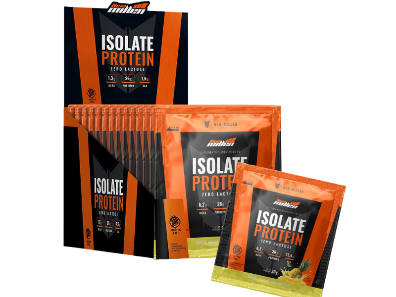 PROTEINA DA CARNE ISOLATE PROTEIN 15X30G - NEW MILLEN