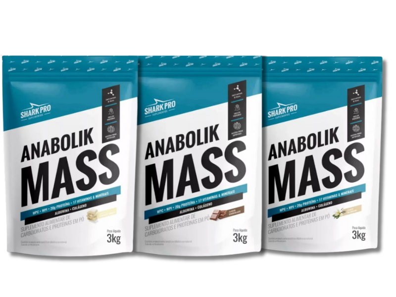 MASSA ANABOLIK  3 KG - SHARK PRO