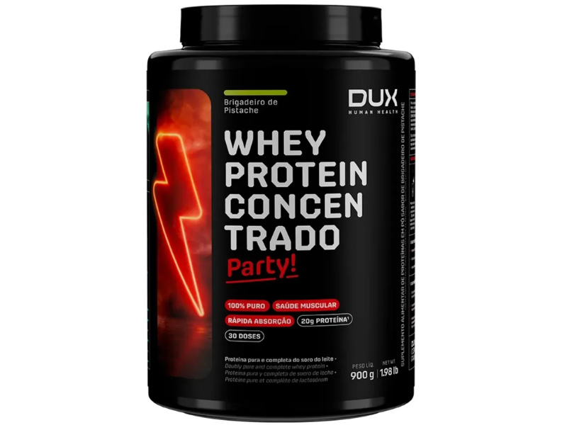 WHEY PROTEIN CONCENTRADO 900G - DUX NUTRITION