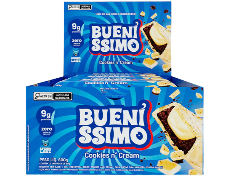 BARRA BUENISSIMO CAIXA C/ 12UN 50G - UNDER LABZ