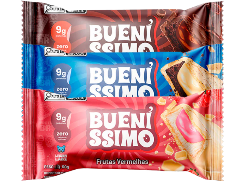 BARRA BUENISSIMO CAIXA C/ 12UN 50G - UNDER LABZ