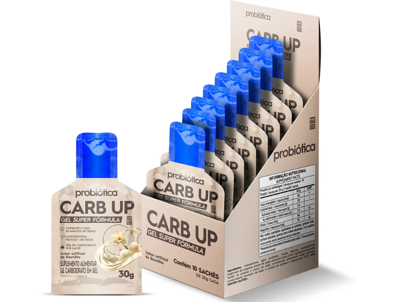CARB UP GEL CX C/ 10 SACHÊS 30G - PROBIÓTICA