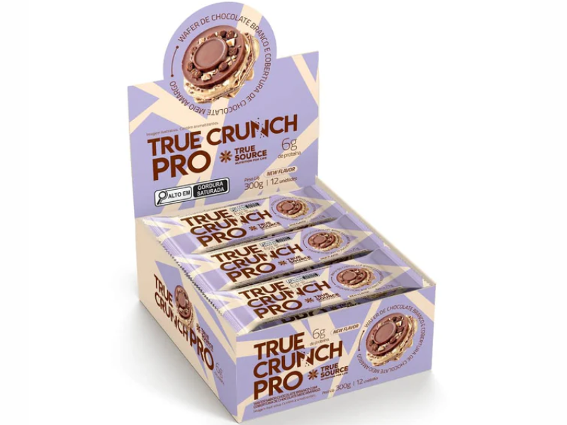 WAFER CRUNCH PRO C/ 12UN 25G - TRUE SOURCE