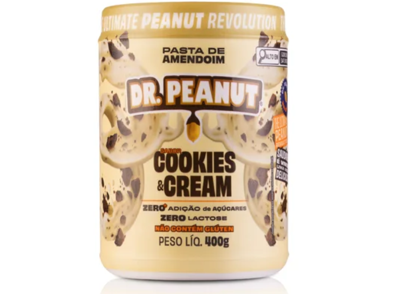 PASTA DE AMENDOIM 400G - DR. PEANUT