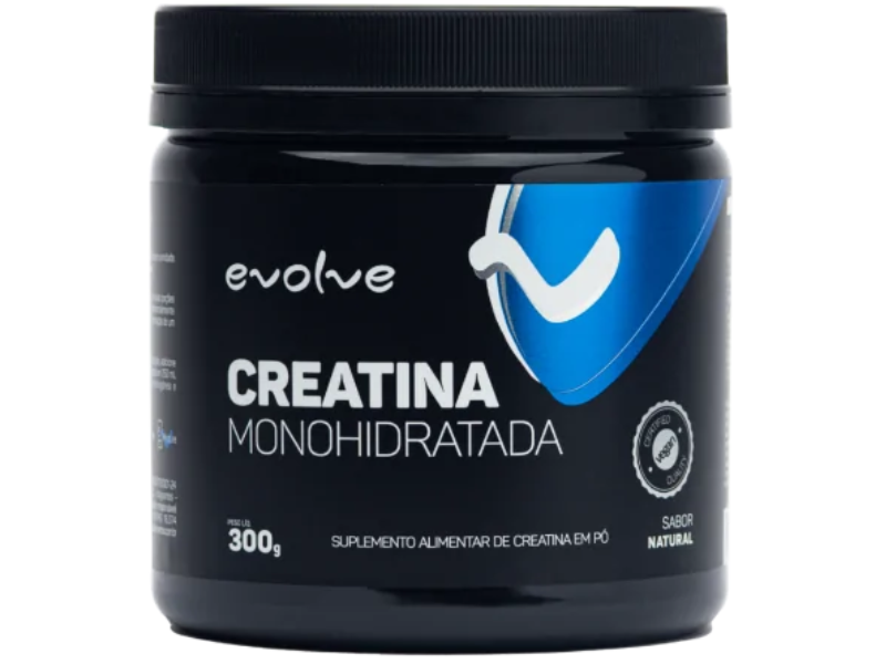CREATINA MONOHIDRATADA 300G - EVOLVE