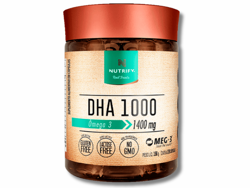 DHA 1000 60 CAPSULAS - NUTRIFY