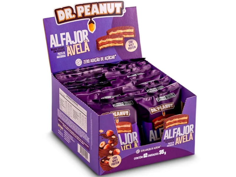 ALFAJOR 12UN 35G - DR. PEANUT