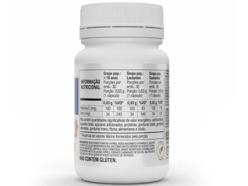 FERRO PLUS 30CAPS 500MG - VITAFOR