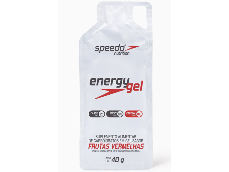 ENERGY GEL SPEEDO PWRD BY Z2 FRUTAS VERMELHAS CAIXA C/ 10 SACHES 40G
