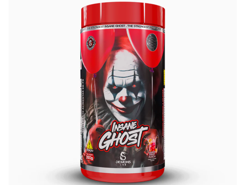 PRE TREINO INSANE GHOST FRUIT PUNCH 350G - DEMONS LAB