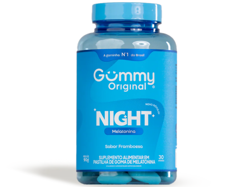 GUMMY NIGHT MELATONINA FRAMBOESA 30UN
