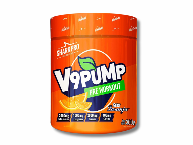 PRE TREINO V9 PUMP 300G - SHARK PRO