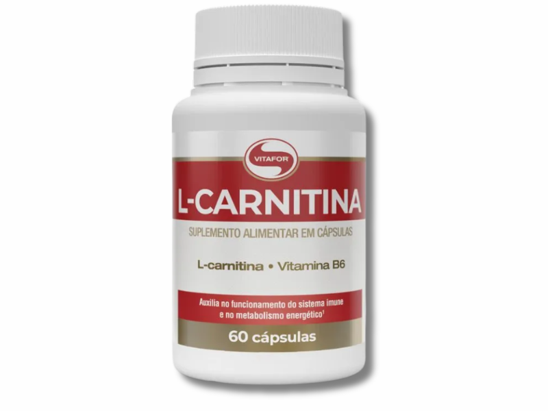 L CARNITINA 60 CAPSULAS 530MG - VITAFOR