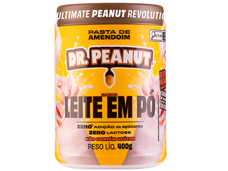 PASTA DE AMENDOIM 400G - DR. PEANUT