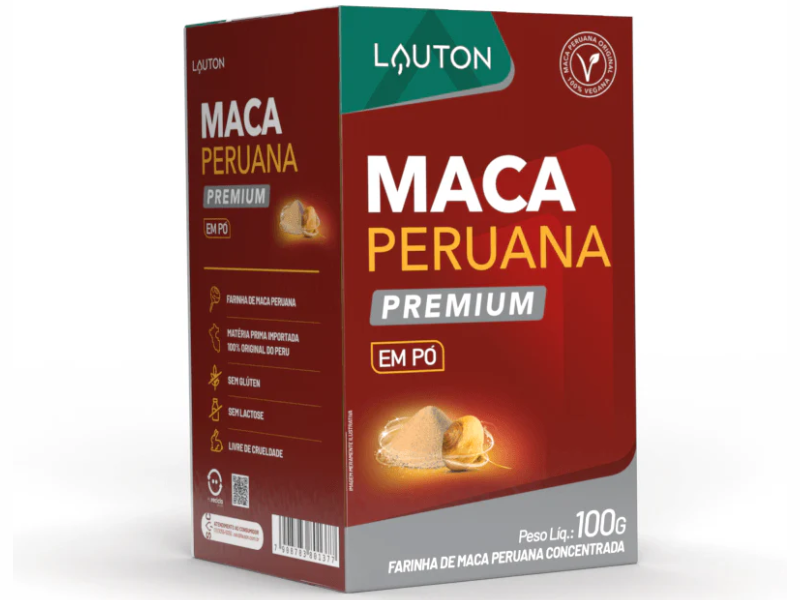 MACA PERUANA PREMIUM EM PO 100G - LAUTON