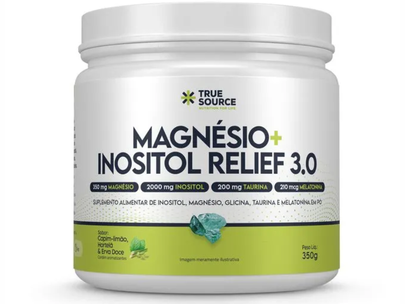 MAGNÉSIO + INOSOTOL 3.3 350G - TRUE SOURCE