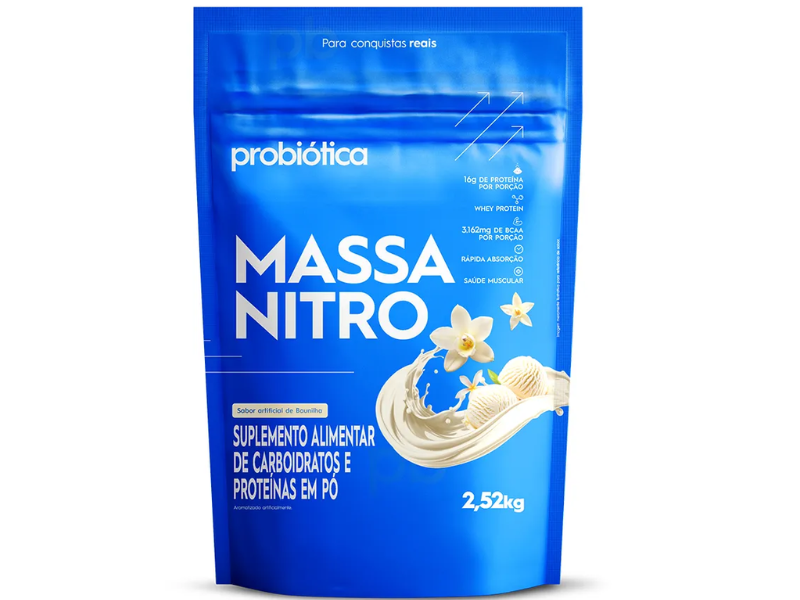 MASSA NITRO 2,5KG - PROBIÓTICA