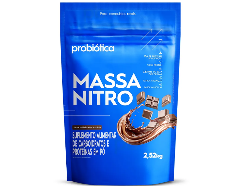 MASSA NITRO 2,5KG - PROBIÓTICA