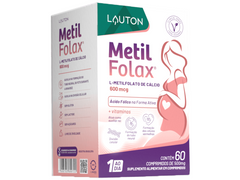 METILFOLAX (ÁCIDO FÓLICO) 60COMP - LAUTON