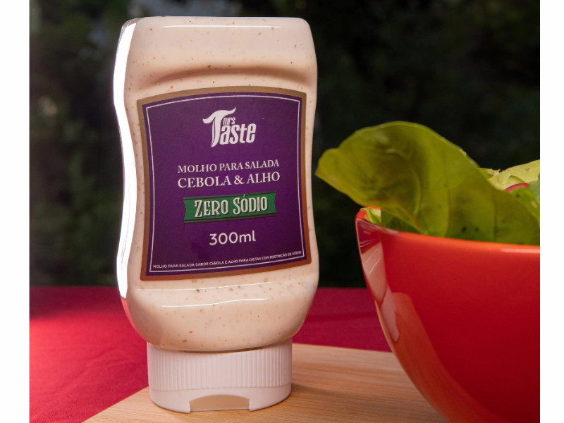 MOLHO CEBOLA E ALHO PARA SALADA 300ML - MRS TASTE