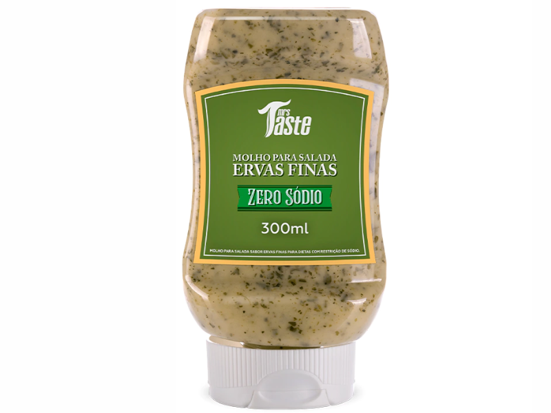 MOLHO ERVAS FINAS PARA SALADA 300ML - MRS TASTE