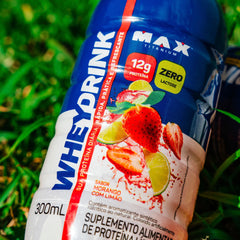 WHEY DRINK GARRAFA 300ML - MAX TITANIUM