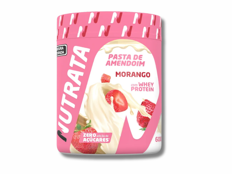 PASTA AMENDO WHEY 600G - NUTRATA