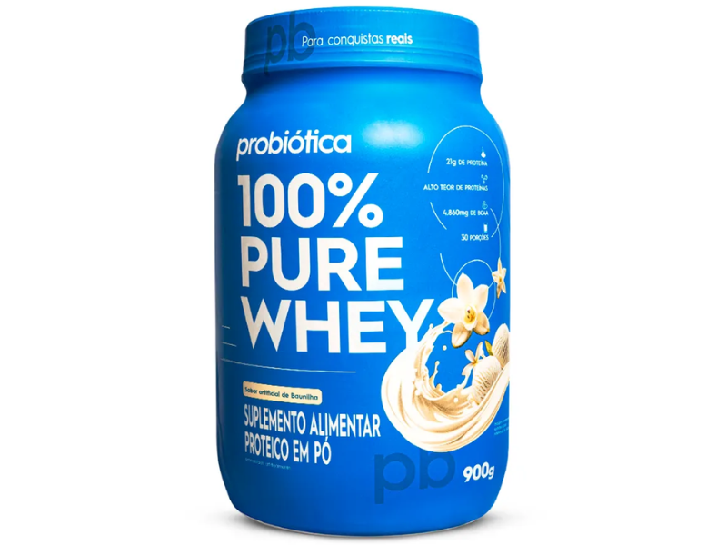 WHEY 100% 900G - PROBIOTICA
