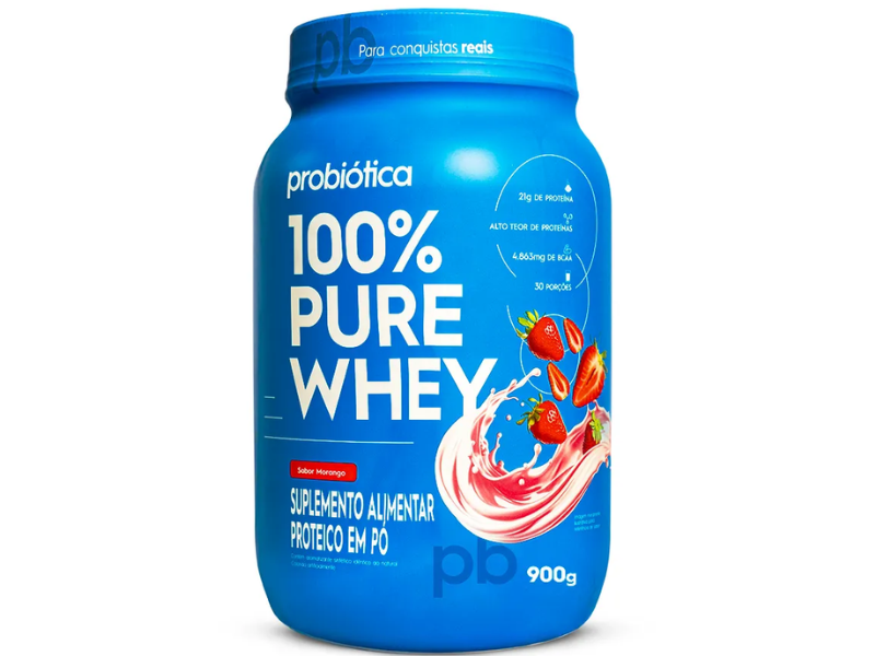 WHEY 100% 900G - PROBIOTICA
