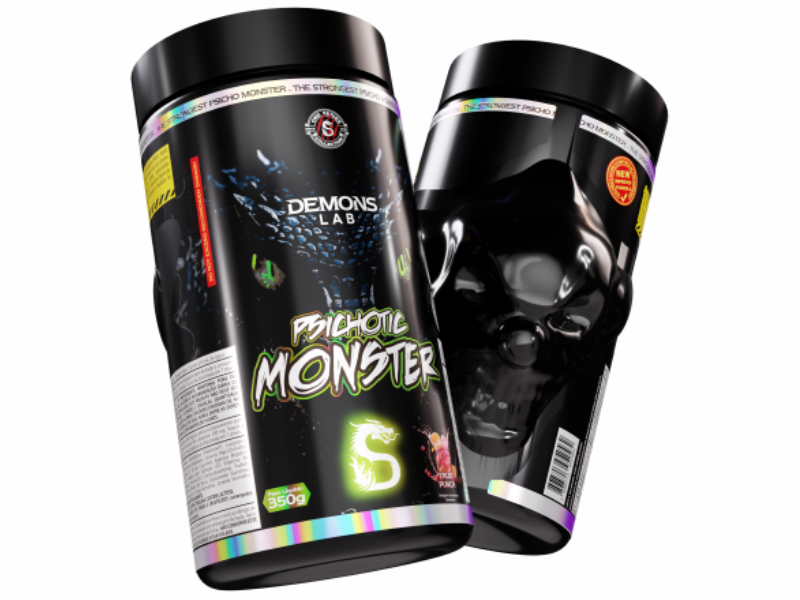 PRÉ TREINO PSICHOTIC MONSTER 350G - DEMONS LAB