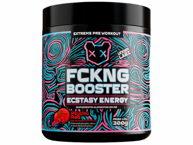 PRÉ-TREINO FCKNG BOOSTER 300G - UNDER LABZ