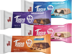 TASTE COOKIES BAR 12UN 50G (ASSADA) - MRS TASTE