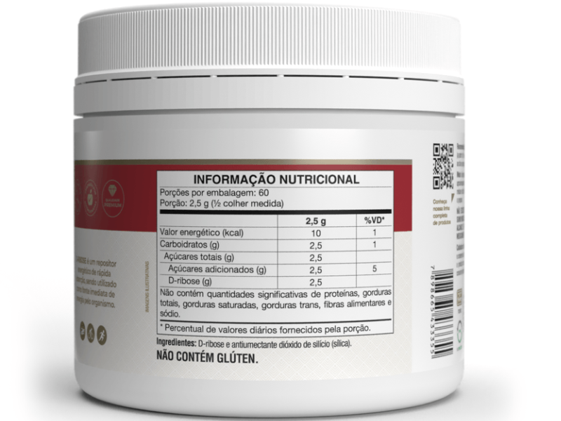 D-RIBOSE POTE 150G - VITAFOR