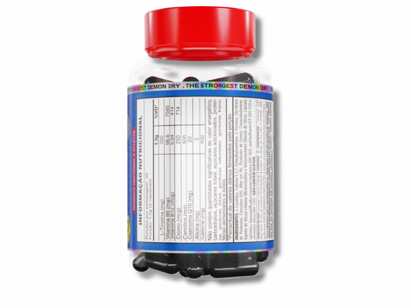 DEMON DRY E.E. 25MG 60 CAPS - DEMONS LAB