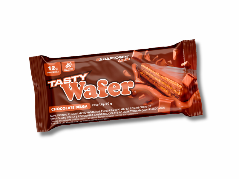 TASTY WAFER 12UN 50G - ADAPTOGEN