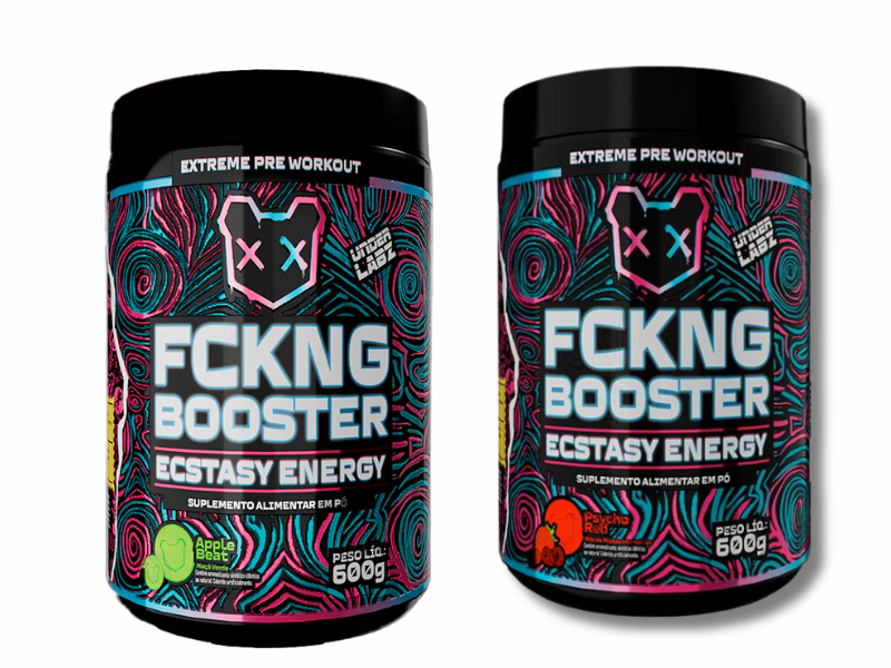 PRE TREINO FCKNG BOOSTER 600G - UNDER LABZ