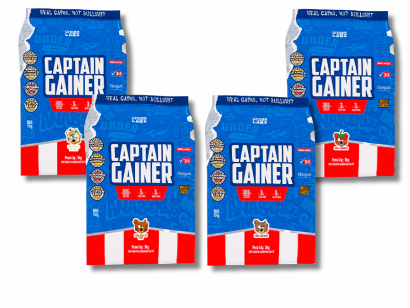 CAPTAIN GAINER 3KG - UNDER LABZ