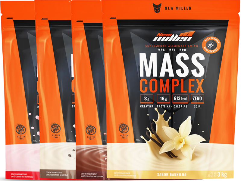 MASS COMPLEX 14.400 3KG REFIL - NEW MILLEN