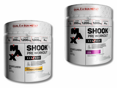 PRE TREINO SHOOK RAFAEL BRANDÃO 300G - MAX TITANIUM