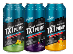 PRÉ TREINO TXT PUMP DRINK (FARDO C/6UN 473ML) - SHARK PRO
