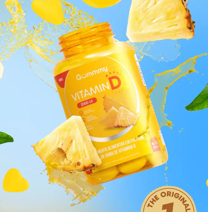 GUMMY PROMOPACK VIT C (TANGERINA) 30UN + VIT D (ABACAXI) 30UN