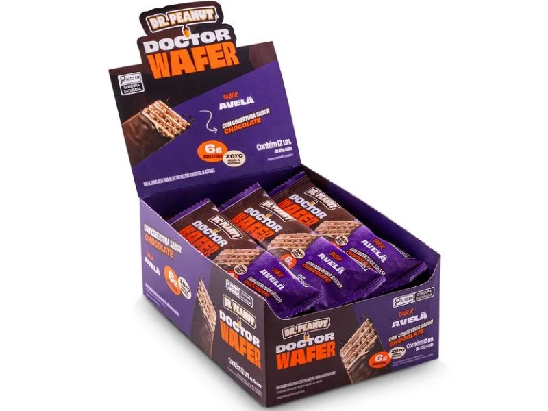 DOCTOR WAFER 12UN 25G - DR. PEANUT
