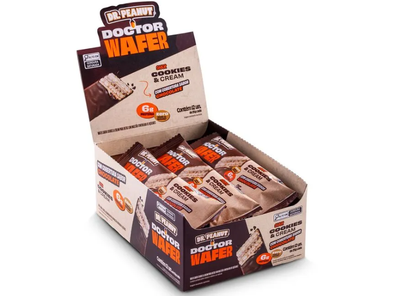 DOCTOR WAFER 12UN 25G - DR. PEANUT