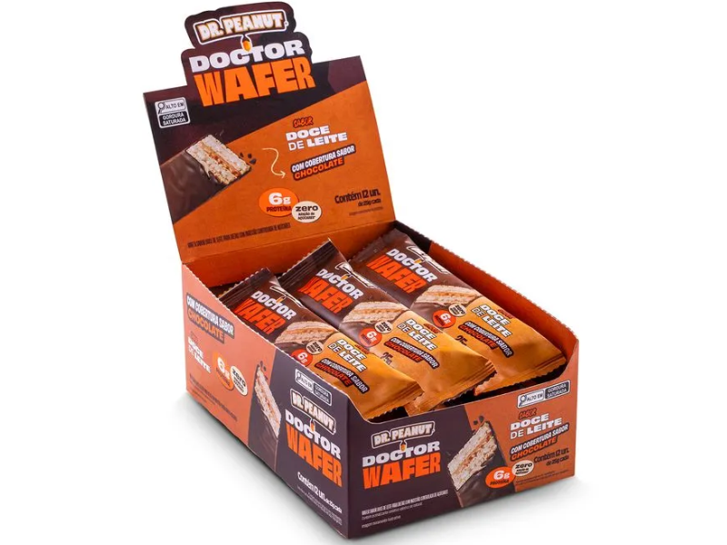 DOCTOR WAFER 12UN 25G - DR. PEANUT