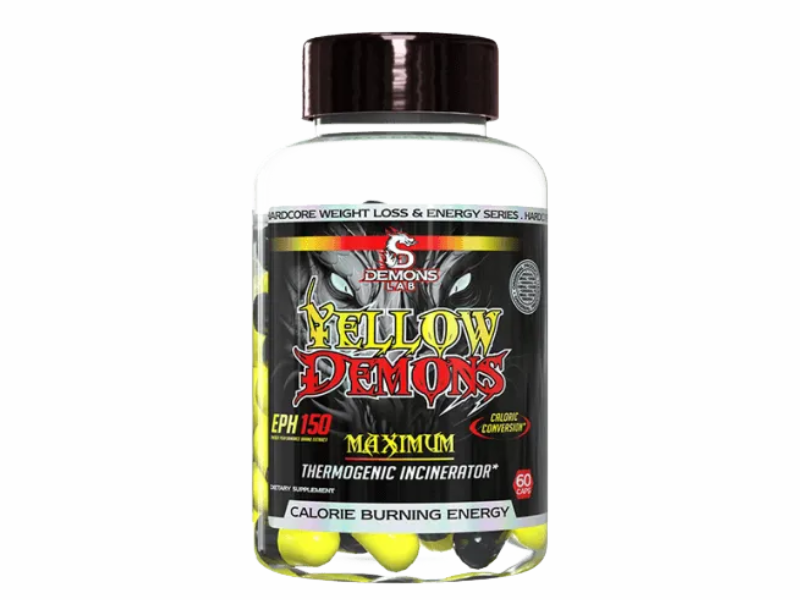 YELLOW DEMONS 150 EPH 60 CAPS - DEMONS LAB