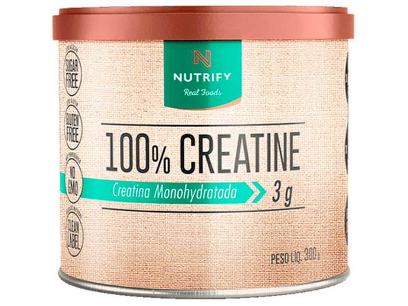 CREATINA MONOHYDRATADA 300G - NUTRIFY