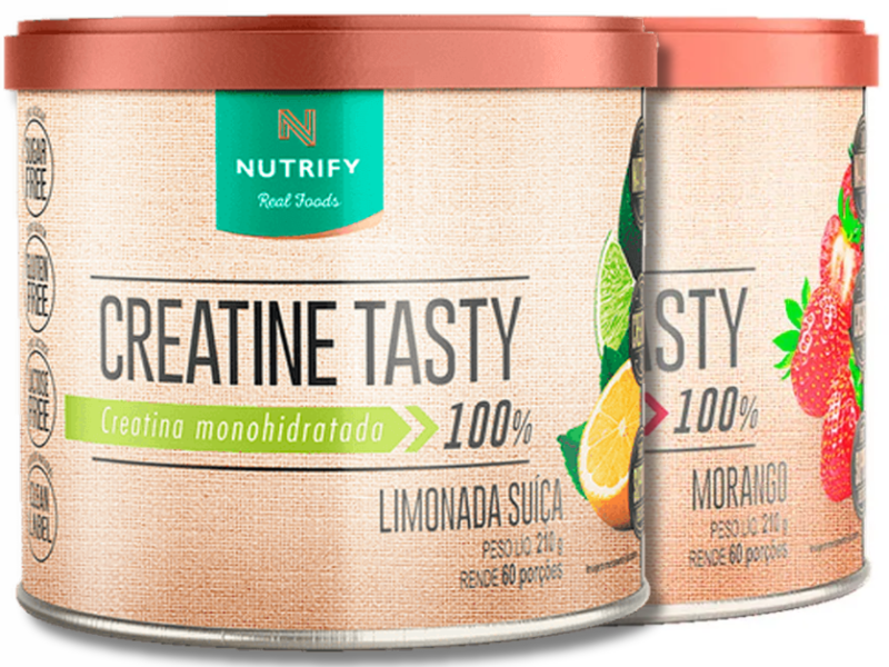 CREATINA TASTY 210G - NUTRIFY