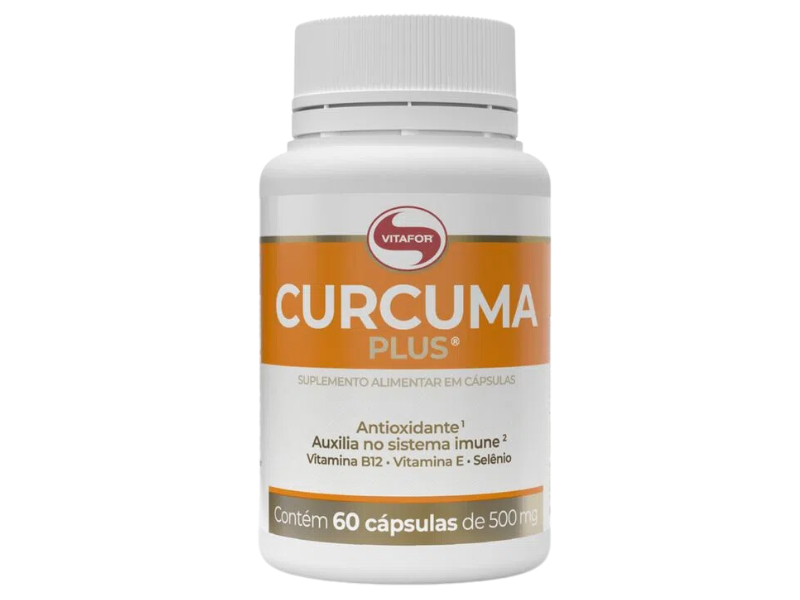 CURCUMA PLUS 60CAPS 500MG - VITAFOR