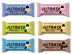 WHEY GREGO BAR 12UN 40G - NUTRATA